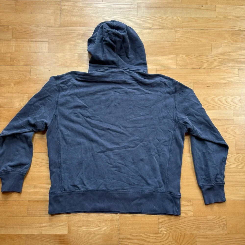 Blue Samuel Adams beer hoodie